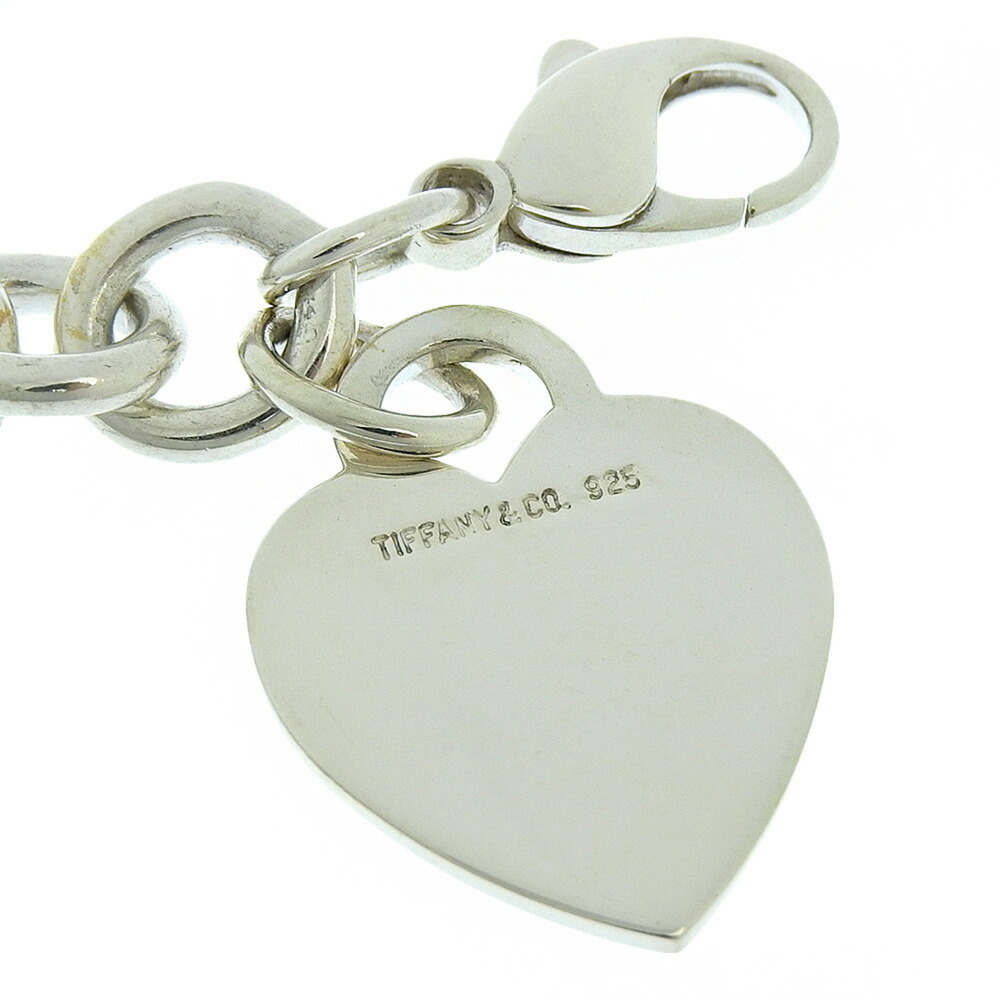 TIFFANY&Co. Tiffany Return to Bracelet Heart Tag Silver 925 Ladies - Picture 4 of 6